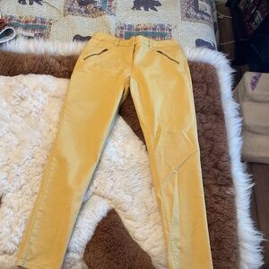 Yellow corn colour jeans